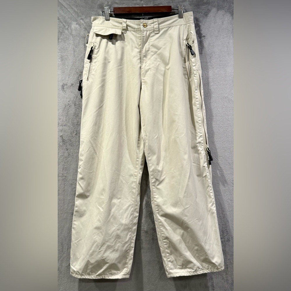 Billabong Snow Pants Womens M IvoryWaterproof Breathable Outerwear Ski Snowboard